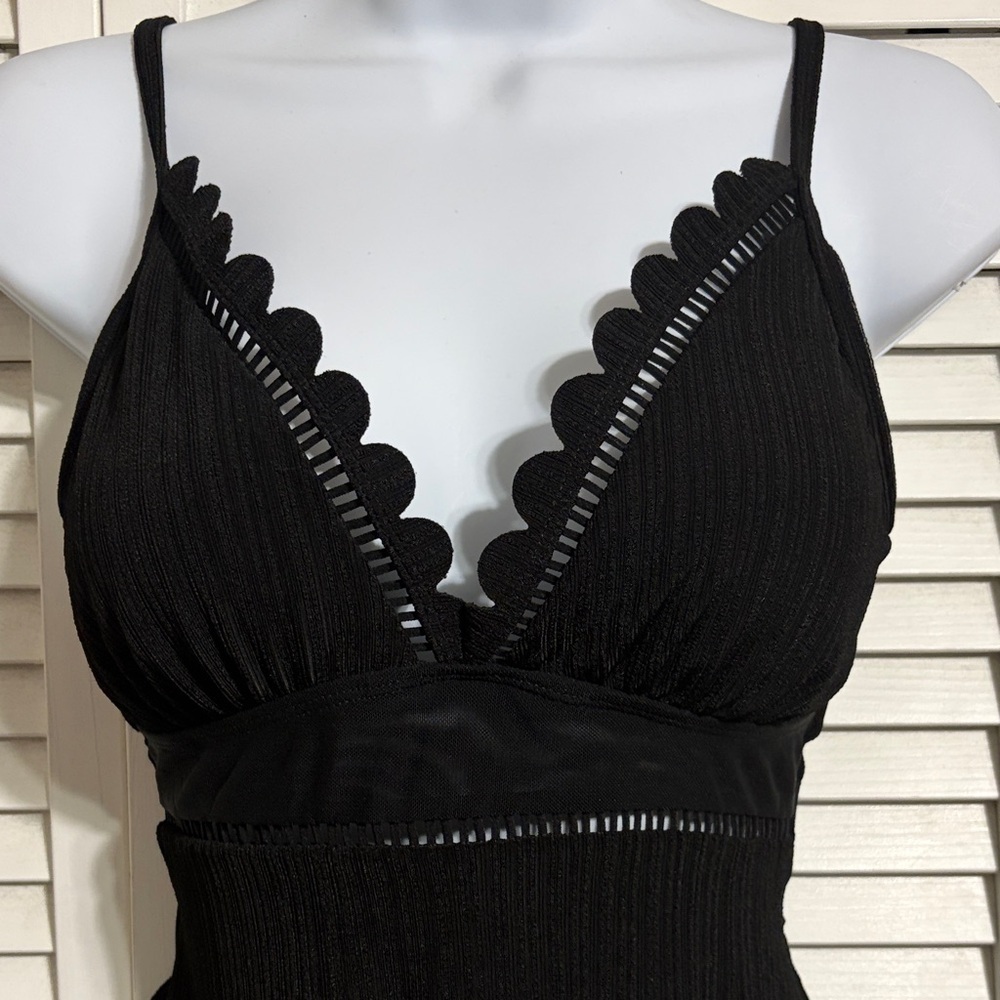 Cupshe Feel the Rush Black One-Piece Swimsuit - Picture 4 of 16